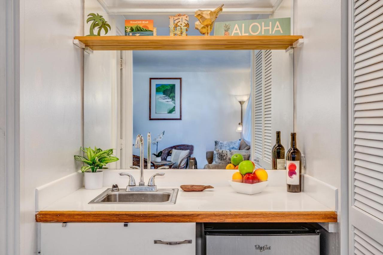 @ Marbella Lane - Breezy Studio@Diamond Head Beach Hotel Honolulu Exterior foto