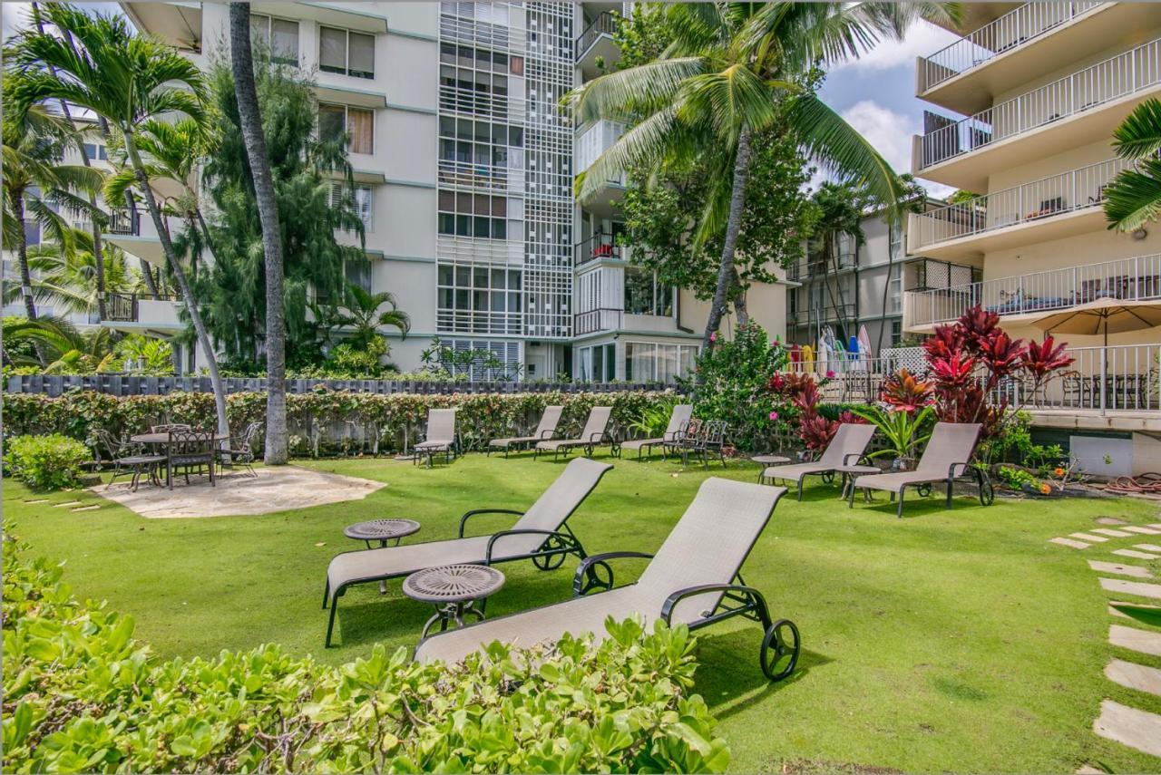 @ Marbella Lane - Breezy Studio@Diamond Head Beach Hotel Honolulu Exterior foto